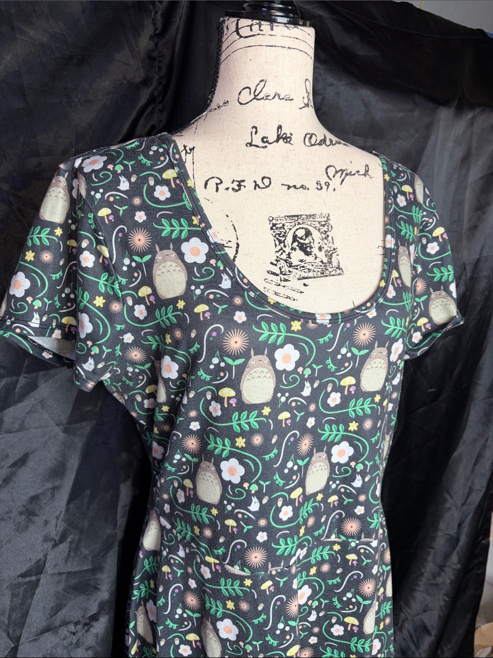 Officially Licensed Studio Ghibli My Neighbor Totoro Dress – Hot Topic – Sz 12 🖤 - Picture 5 of 7